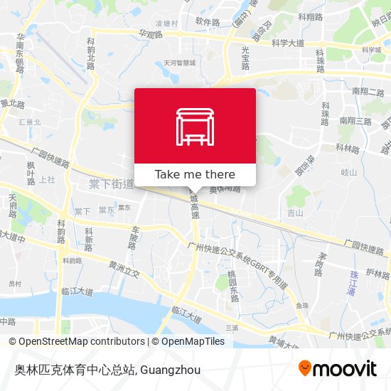 奥林匹克体育中心总站 map