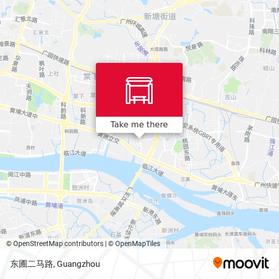 东圃二马路 map