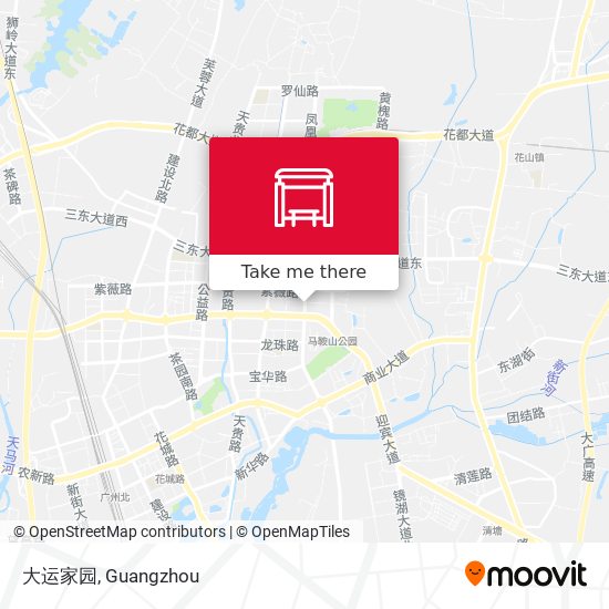 大运家园 map