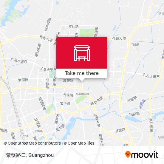 紫薇路口 map