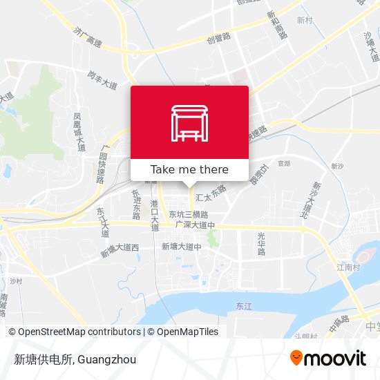 新塘供电所 map