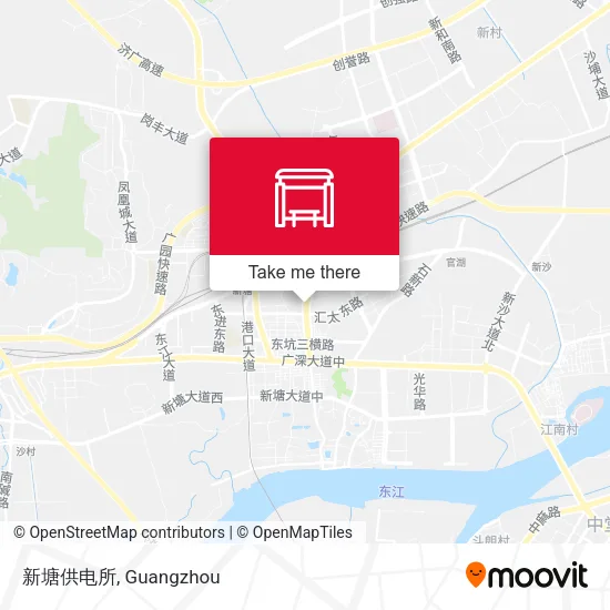 新塘供电所 map