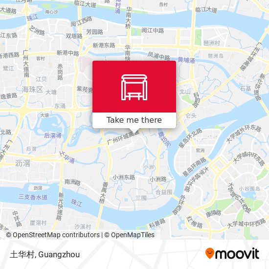 土华村 map