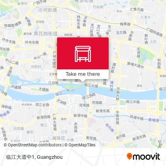临江大道中1 map
