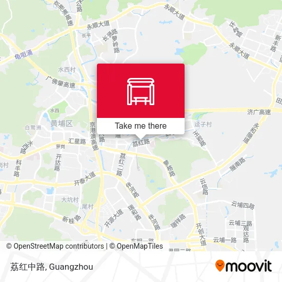 荔红中路 map