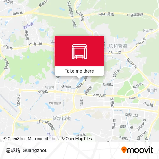 思成路 map