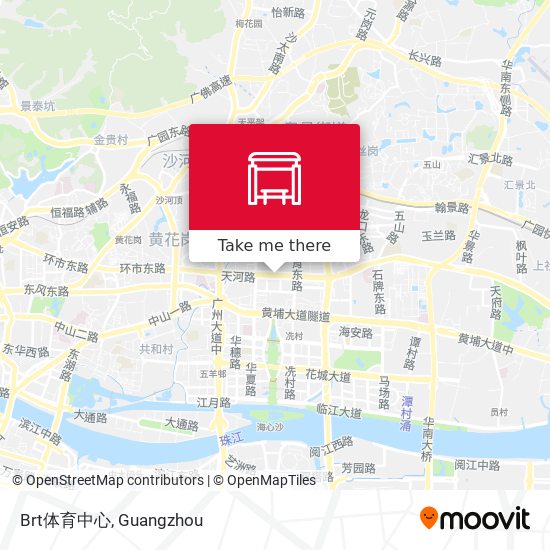 Brt体育中心 map