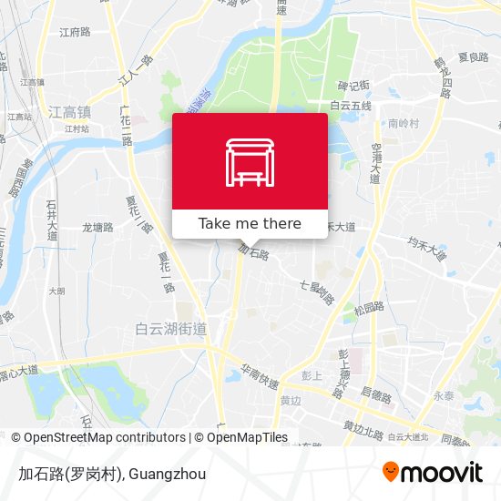 加石路(罗岗村) map