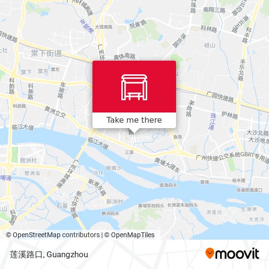 莲溪路口 map