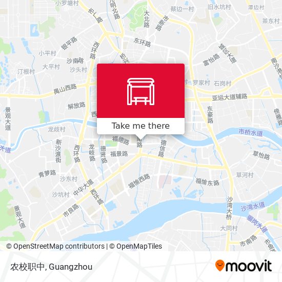 农校职中 map