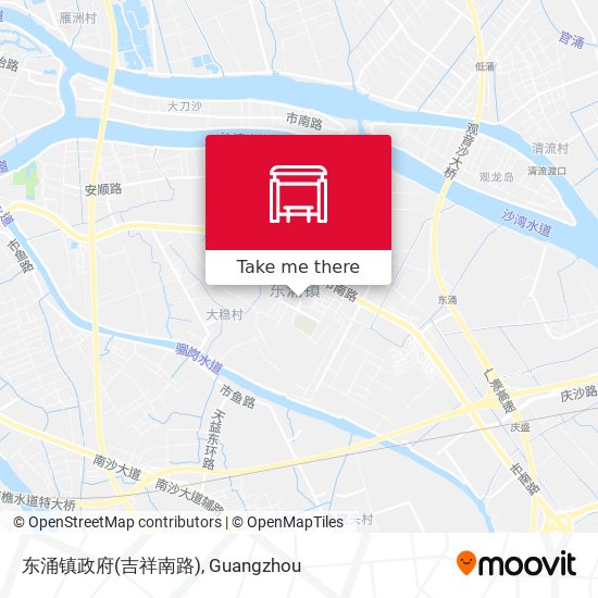 东涌镇政府(吉祥南路) map