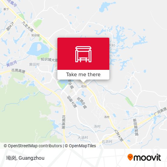 坳岗 map