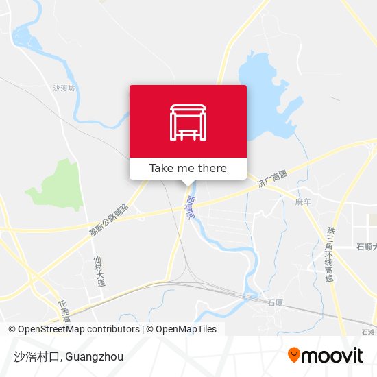 沙滘村口 map