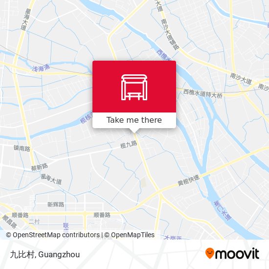 九比村 map