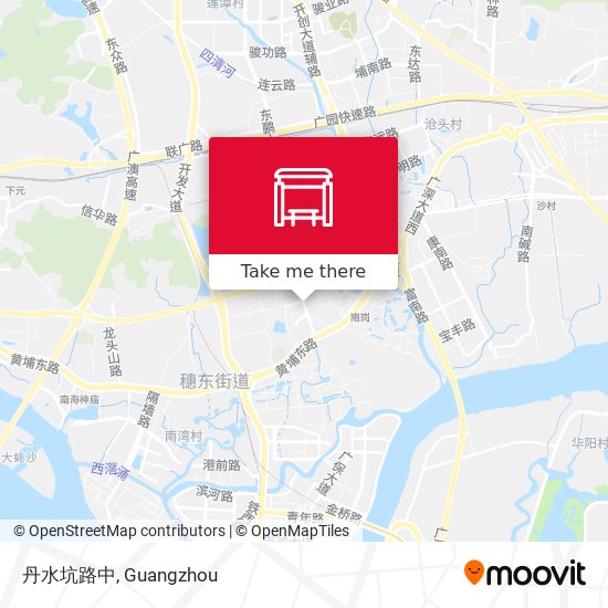 丹水坑路中 map