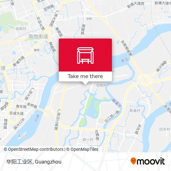 华阳工业区 map