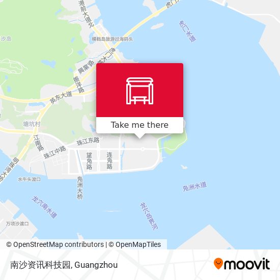 南沙资讯科技园 map