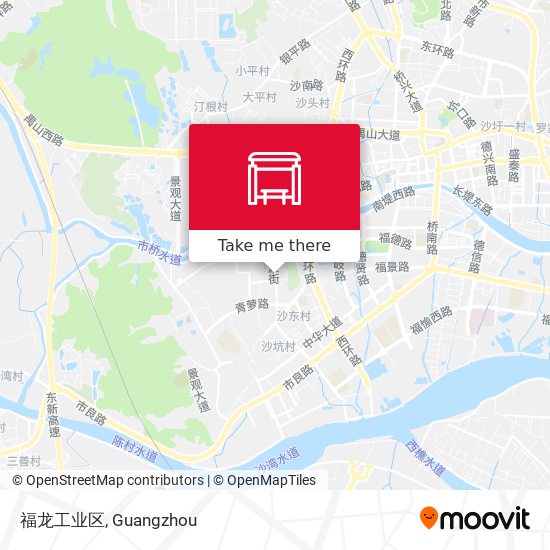 福龙工业区 map