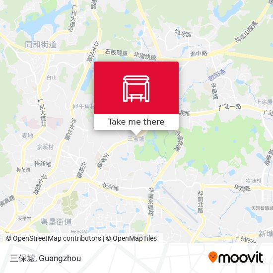 三保墟 map