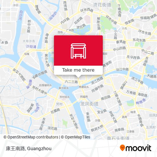康王南路 map