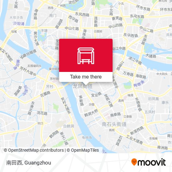 南田西 map