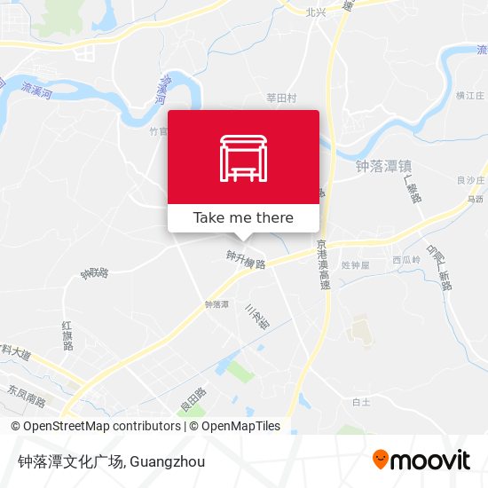 钟落潭文化广场 map