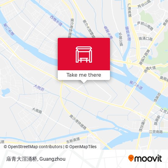 庙青大滘涌桥 map