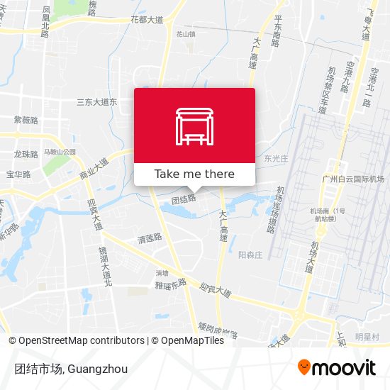 团结市场 map
