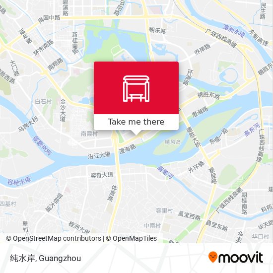 纯水岸 map