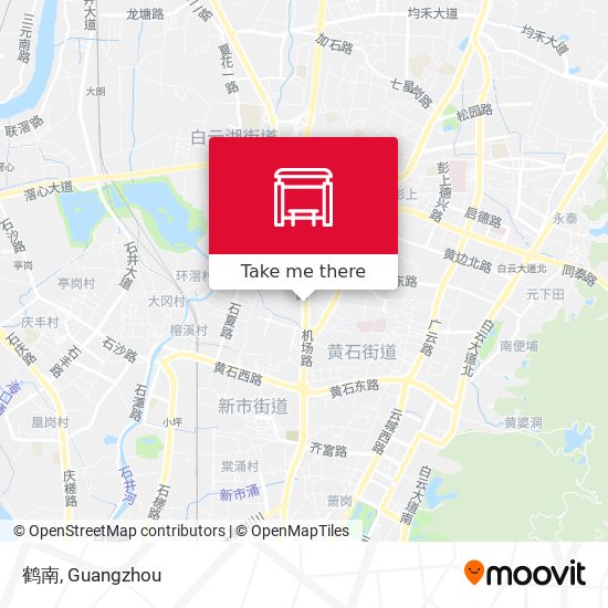 鹤南 map