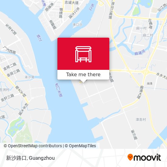 新沙路口 map