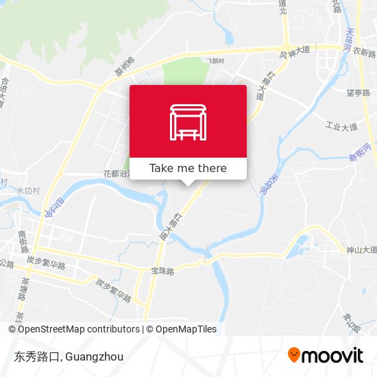 东秀路口 map