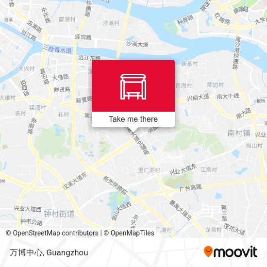 万博中心 map