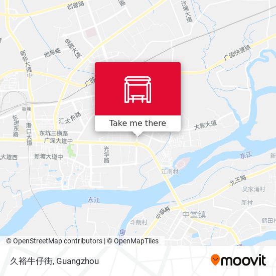 久裕牛仔街 map