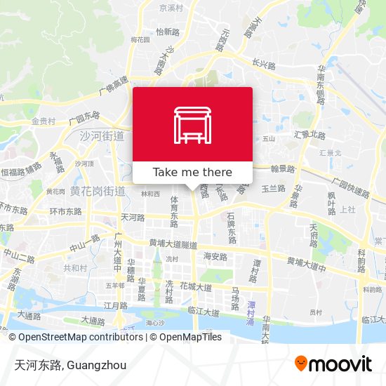 天河东路 map