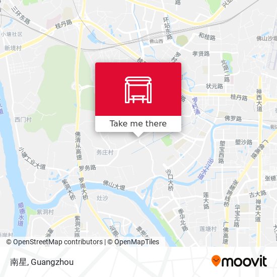 南星 map