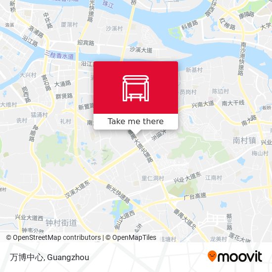 万博中心 map
