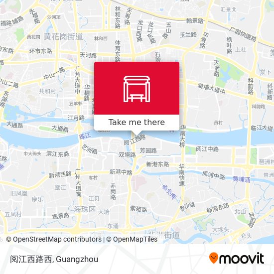 阅江西路西 map