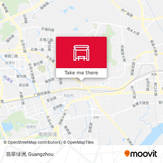 翡翠绿洲 map
