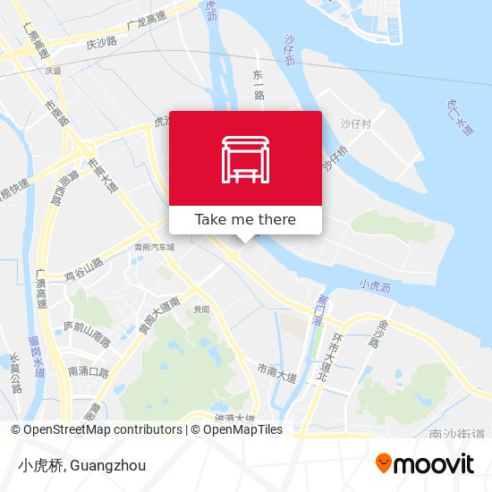 小虎桥 map