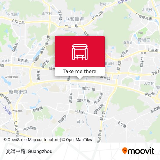 光谱中路 map