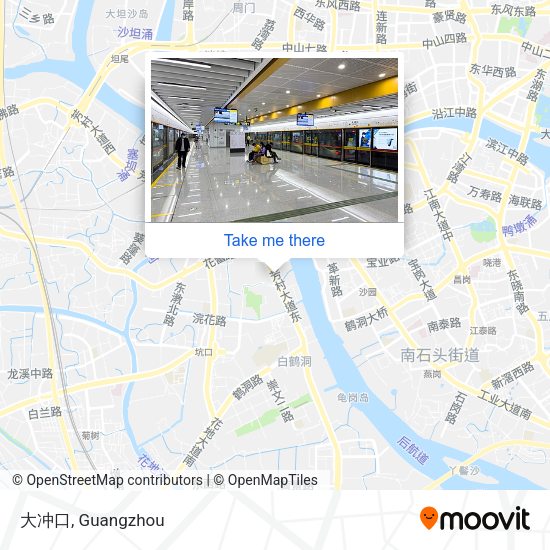大冲口 map