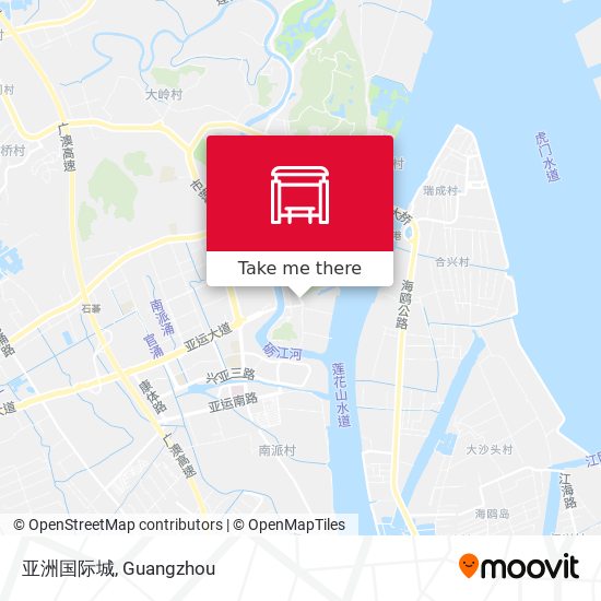 亚洲国际城 map