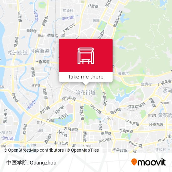 中医学院 map