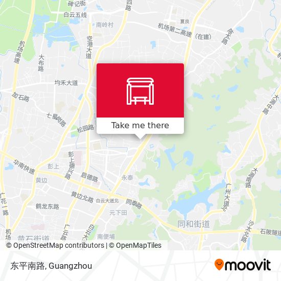 东平南路 map
