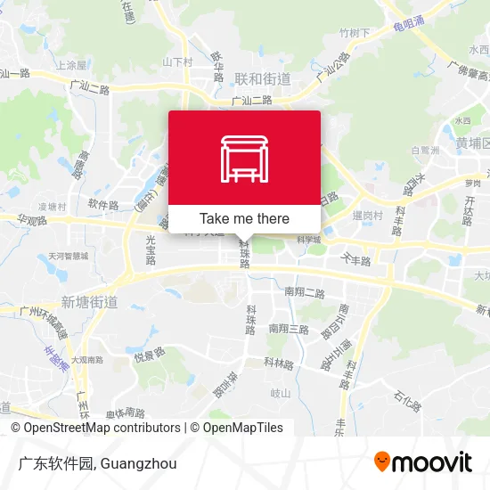 广东软件园 map