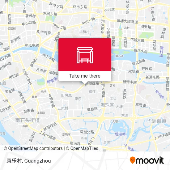 康乐村 map