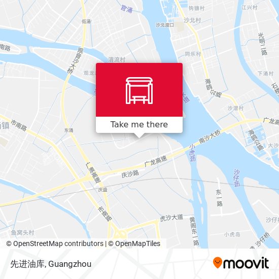 先进油库 map