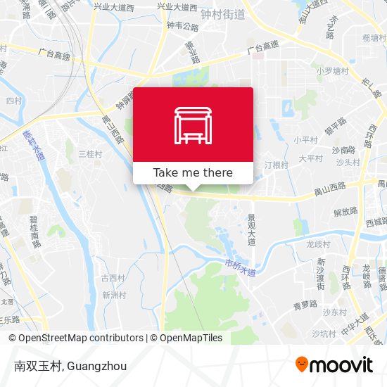 南双玉村 map