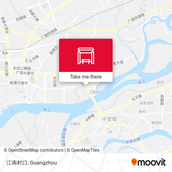 江南村口 map